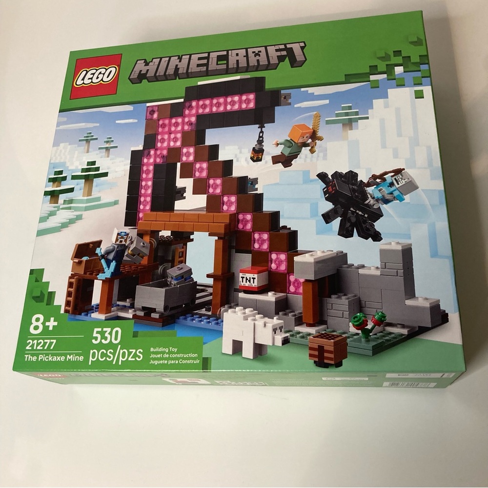 Lego (21277) Minecraft The Pickaxe Mine - Brand New Sealed Gifts Toys